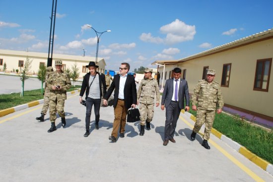 Finlandiyanın “İltalehti” jurnalının müxbiri Antero Eerola və fotoqraf Jael Karppanen Tərtər rayonunda səfərdə olub