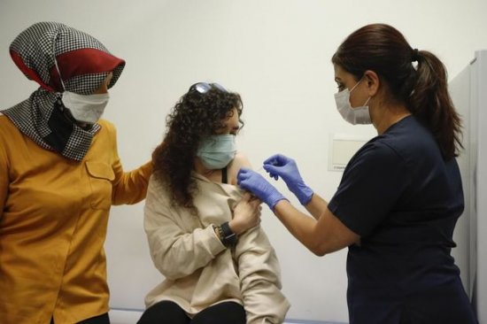 Türkiyədə könüllülərə Çinin koronavirus peyvəndi vuruldu