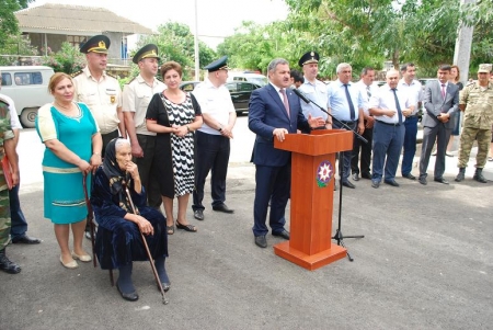 Tərtərin icra başçısından milli qəhrəmana böyük sayğı (FOTOLAR)