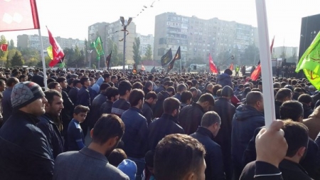 Bakı məscidlərində Aşura mərasimləri keçirilir (FOTO) 