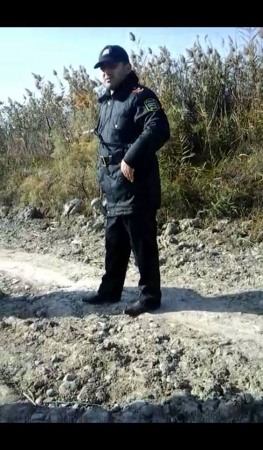 Malik Həşimovun qamış çəpərinə dirənən Ceyhun Cəfərov... - FOTOLAR