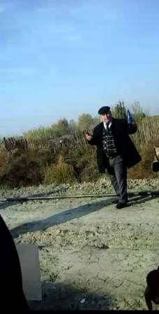 Malik Həşimovun qamış çəpərinə dirənən Ceyhun Cəfərov... - FOTOLAR