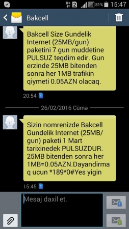 Bakcell-in daha bir FIRILDAĞI