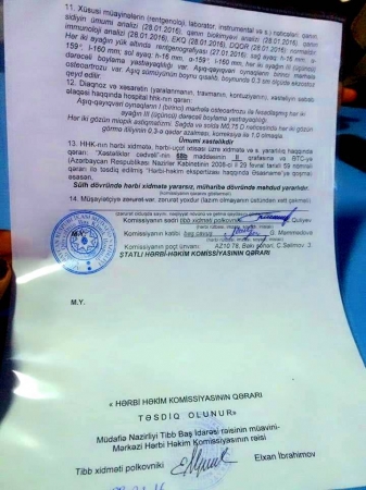 Hərbi xidmətə yararsız gənc orduya necə aparılıb - Generala qarşı şok ittihamlar