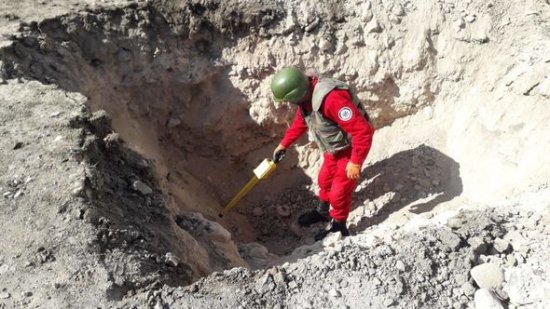 Düşmənin yaşayış məntəqələrimizə atdığı raket və top mərmisi zərərsizləşdirildi - FOTO