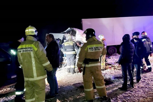 Rusiyada baş vermiş ağır avtoqəzada ölənlərin sayı artıb - YENİLƏNİB