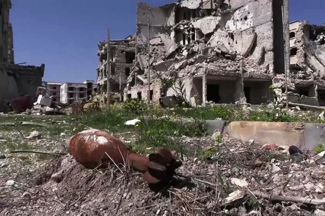 Suriyada terrorçular Hələbin yaşayış ərazilərini reaktiv raketlərlə atəşə tutub