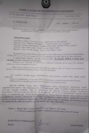 Samux Məhkəməsində Xəqani Cəbrayılov "kabusu" - Həbsdəki generalın pulyığanı himayə olunur