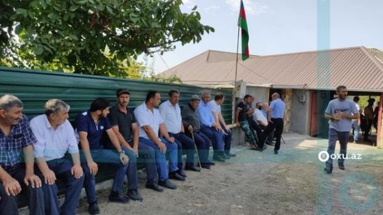 Azərbaycan ordusunun həlak olan zabiti ilə vida mərasimi keçirilir - FOTO