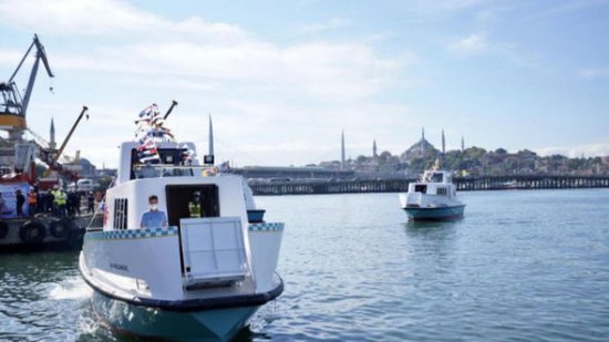 Türkiyədə dəniz taksiləri vətəndaşların istifadəsinə verildi - FOTO