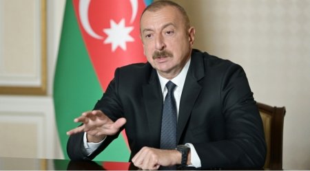 "Yalnız bundan sonra müstəqilliyin yenidən itirilməsi təhlükəsinin qarşısı alındı" - Prezident İlham Əliyev