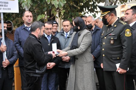 Abşeronda şəhid Rəşad Mehdiyevin xatirəsinə ucaldılan abidə-bulaq kompleksinin açılışı olub - FOTO