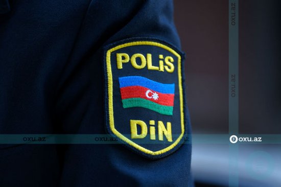 Azərbaycanda polis əməkdaşı ehtiyatsızlıqdan güllə yarası alıb