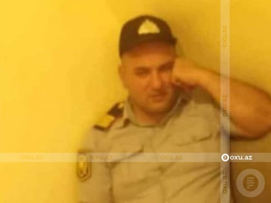 Azərbaycanda polis ehtiyatsızlıqdan açılan atəş nəticəsində öldü 