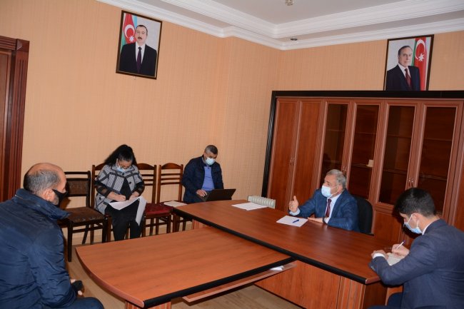 Tərtərdə vətəndaşların müraciətləri dinlənilib Tərtərdə vətəndaşların müraciətləri dinlənilib