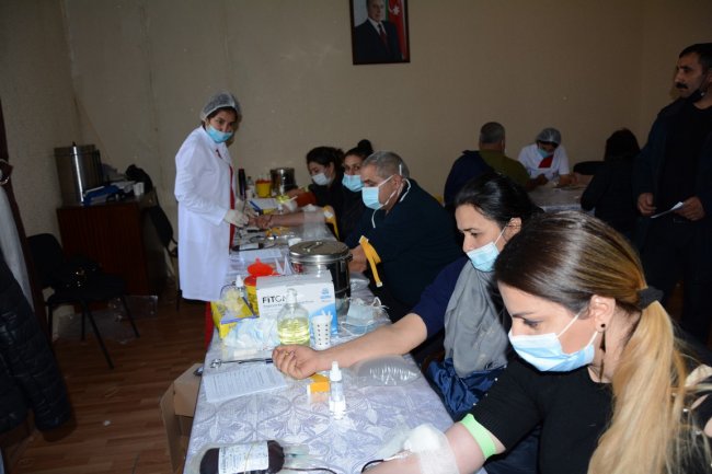Tərtərdə qanvermə aksiyası keçirilib Tərtərdə qanvermə aksiyası keçirilib