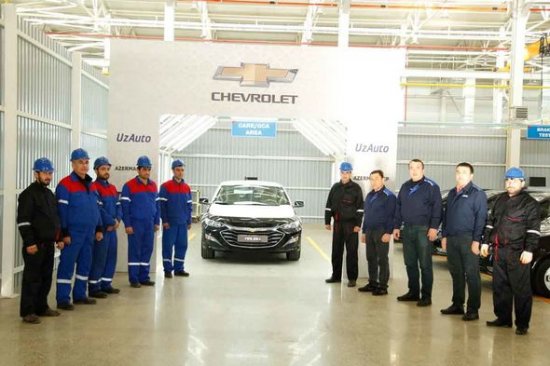 Hacıqabulda “Chevrolet Damas”, “Labo”, “Lacetti”, “Tracker”, “Malibu” avtomobillərinin yığılmasına başlanıldı