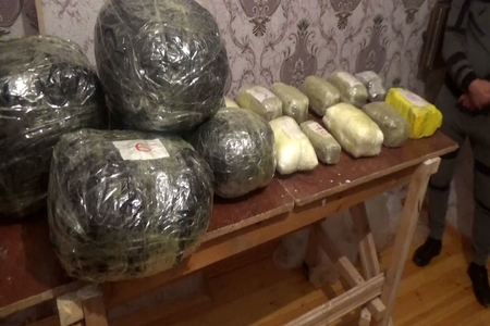 Yeraltı narkotik anbarı - 100 kiloqramdan artıq "ölüm maddəsi" aşkarlanıb (FOTO/VİDEO)