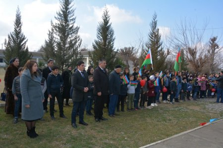 Tərtər rayonunun daha bir kəndində yeni modul tipli məktəb binası istifadəyə verilib