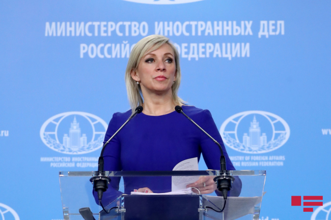 Zaxarova: “Azərbaycan vətəndaşları da Rusiya MN-in vasitəçiliyi ilə Ukraynadan çıxarılıb”